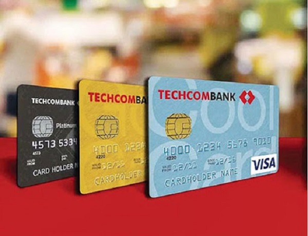 Các loại thẻ ngân hàng Techcombank